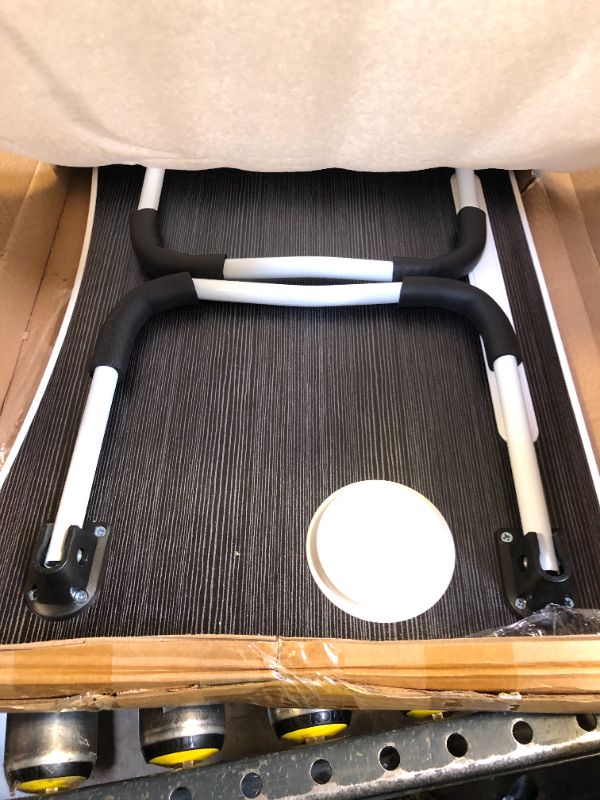 Photo 1 of BUYIFY Folding Lap Desk, 23 Inch Portable Wood Black Laptop Bed Desk Lap Desk with Cup Holder, for Working Reading Writing, Eating, Watching Movies for Bed Sofa Couch Floor