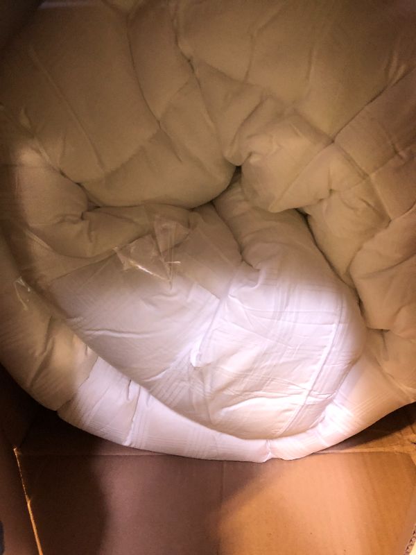 Photo 1 of Extra Thick Pillow Top 3 Inch Mattress Topper King Size for Firm Mattress, Cooling Fluffy Cotton Hotel Mattress Bed Topper for Cloud Like Sleep & Back Pain, Plush Soft Pad, Fit to 6”-22” Mattress