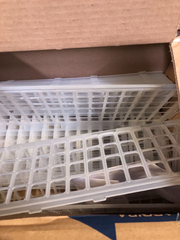 Photo 1 of MAINTEEE 12 PCS Under Couch Blockers for Bed Couch Furniture Underneath Stop from Getting Under The Sofa (Clear-12pcs)