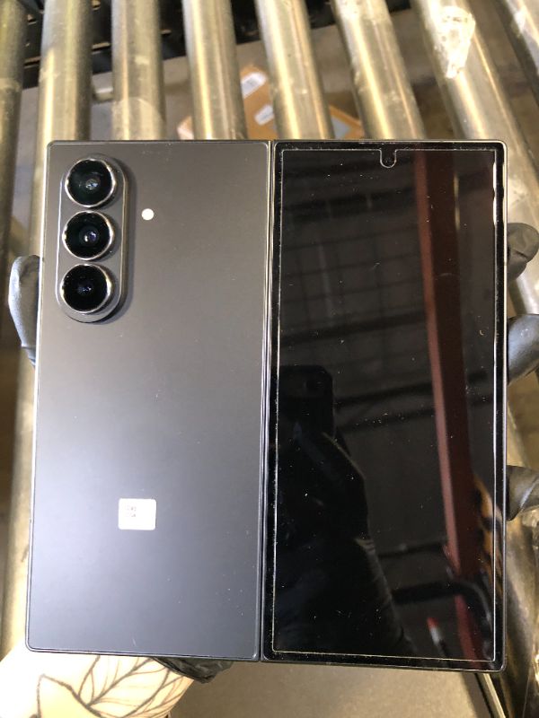 Photo 1 of Samsung Galaxy Z Fold7 Cell Phone, 512GB AI Smartphone, Unlocked Android, AI Photo Edits, Large Screen, Long Battery Life, 2025, US 1 Yr Manufacturer Warranty, JetBlack
