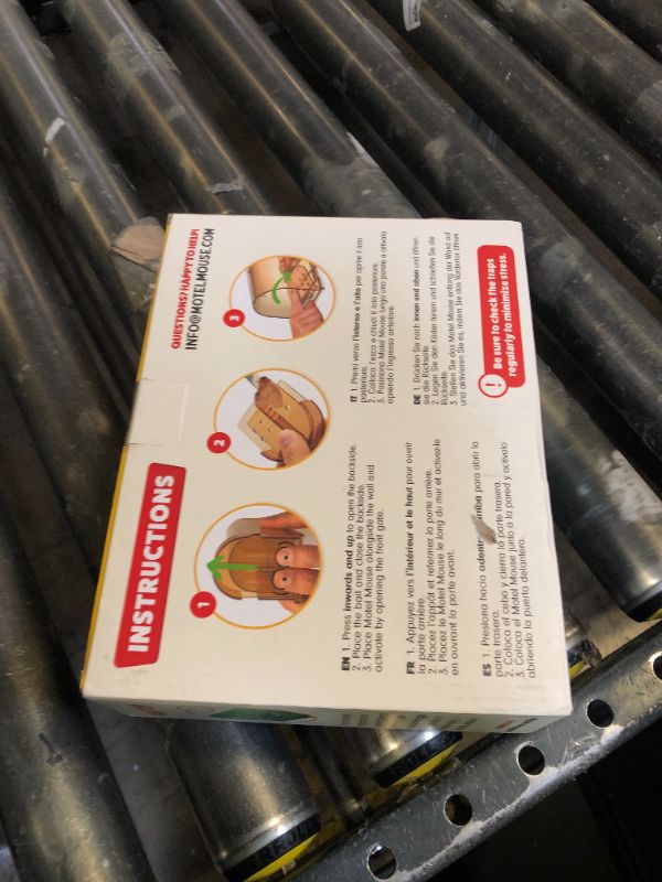 Photo 1 of Motel Mouse Humane No Kill Live Catch and Release Mouse Traps, Reusable with Cleaning Brush - 4 Pack