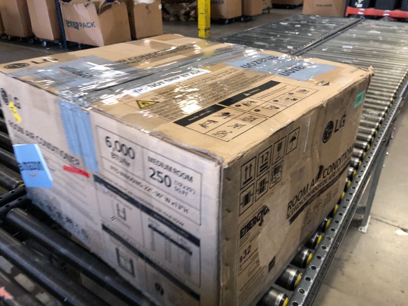 Photo 1 of LG 6,000 BTU Dual Inverter Smart Window Air Conditioner, 115V, Cools 250 Sq. Ft., Ultra Quiet Operation, Up to 35% More Energy Savings, ENERGY STAR®, works with LG ThinQ, Amazon Alexa and Hey Google