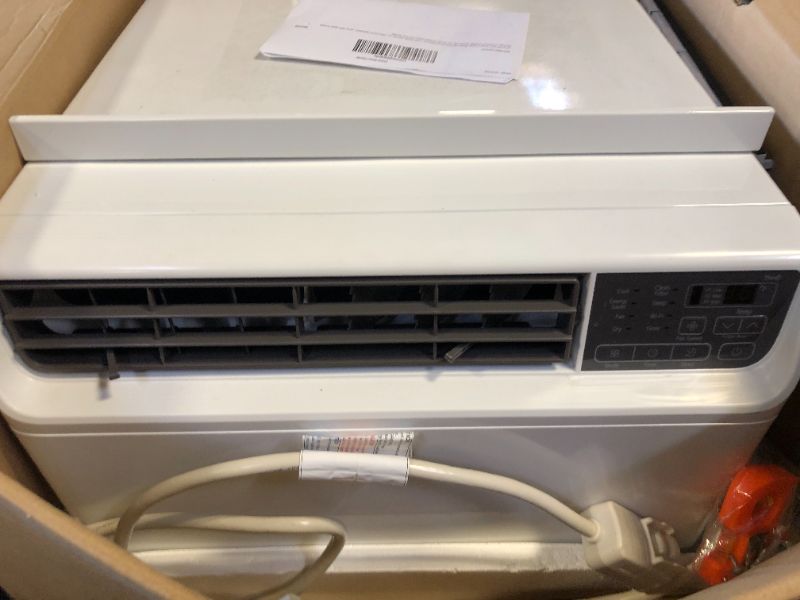 Photo 1 of LG 6,000 BTU Dual Inverter Smart Window Air Conditioner, 115V, Cools 250 Sq. Ft., Ultra Quiet Operation, Up to 35% More Energy Savings, ENERGY STAR®, works with LG ThinQ, Amazon Alexa and Hey Google