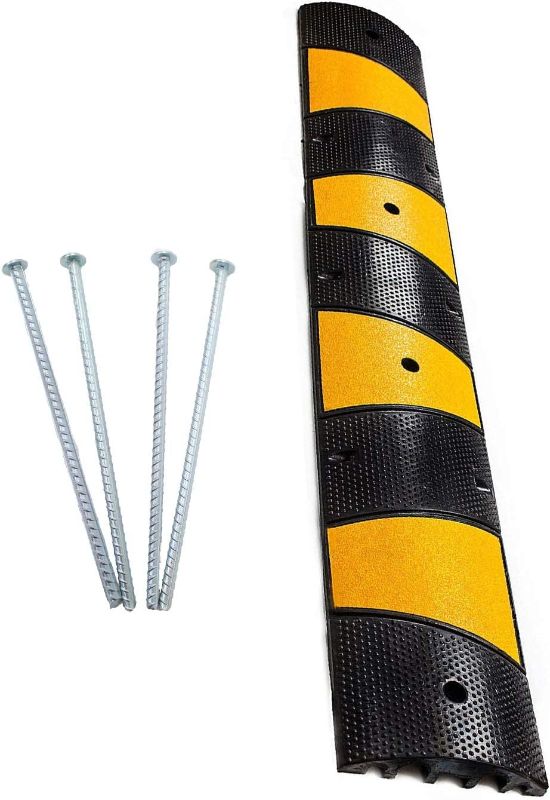 Photo 1 of 6 Modular Rubber 6ft Speed Bump Hump 