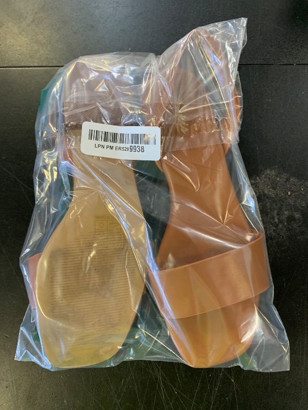 Photo 1 of Ankis Low Heel Women Sandal Square Open Toe Brown Black White Leather Flat Sandal Comfortable Summer Slip on Slide Shoe Casual Beach Party Wedding 2025