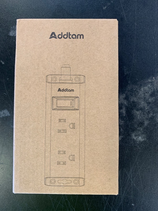 Photo 1 of Cruise Essentials - Flat Plug Power Strip, Addtam 5 ft Ultra Flat Extension Cord with 6 Outlets Extender, No Surge Protector for Cruise Ship, Travel, Dorm, Home Office, ETL Listed