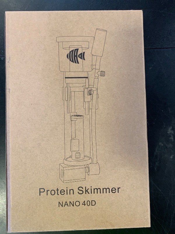 Photo 1 of Nano Protein Skimmer for Saltwater Aquariums, DC Pinwheel Pump for 20 Gals Fish Tank, Hang On, Internal, Not for Rimmed Tank