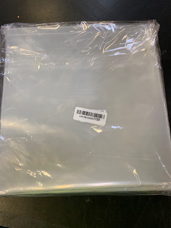Photo 1 of 12x12 Scrapbook Page Protectors, 100 Pack, Heavyweight Refill Pages for Scrapbook Binder and 12x12 Photo Album
