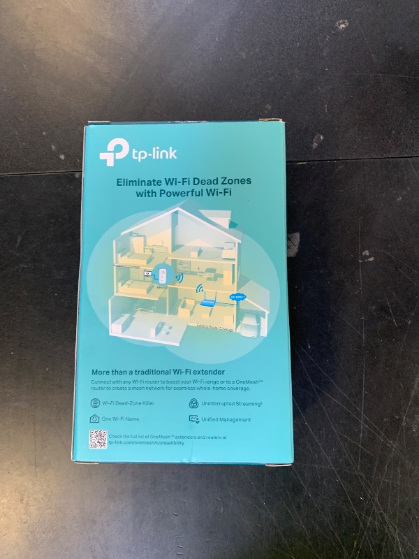 Photo 1 of TP-Link AC1900 WiFi Range Extender RE550 | Dual-Band Wireless Repeater Amplifier w/Gigabit Ethernet Port | Up to 2200 Sq. Ft., 32 Devices | Internet Signal Booster | APP Setup | EasyMesh Compatible