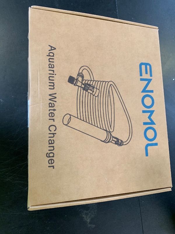 Photo 1 of enomol Gravel Vacuum for Aquarium Water Changer Fish Tank Cleaning Tools,Siphon Universal Quick Pump Aquarium Water Changing (50ft)