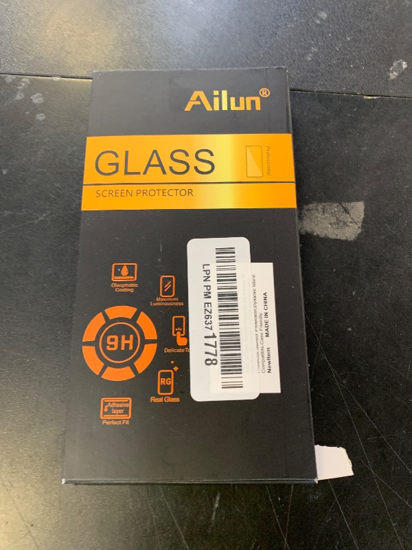 Photo 1 of Ailun 3 Pack Screen Protector for iPhone 16 Pro Max [6.9 inch] + 3 Pack Camera Lens Protector with Installation Frame,Sensor Protection,Dynamic Island Compatible,Case Friendly Tempered Glass Film