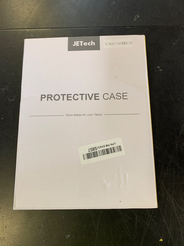 Photo 1 of JETech Case for iPad Air 11-Inch M3/M2 (2025/2024), iPad Air 5/4 (2022/2020 5th/4th Generation 10.9-Inch), Slim Stand Hard Back Shell Cover with Auto Wake/Sleep (Black)