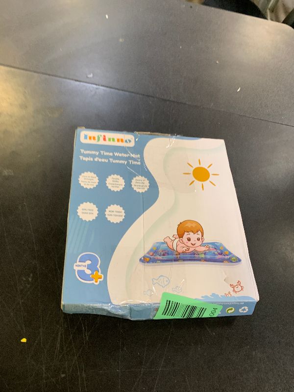 Photo 1 of Infinno Inflatable Tummy Time Mat Premium Baby Water Play Mat for Infants and Toddlers Baby Toys for 3 to 24 Months, Strengthen Your Baby's Muscles, Portable
