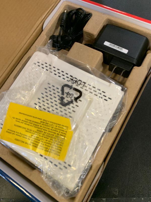 Photo 1 of ARRIS (SB8200) - Cable Modem - Fast DOCSIS 3.1 32x8 Gigabit Cable Modem , Approved for Comcast Xfinity, Cox, Charter Spectrum, & more | 1 Gbps Max Internet Speed, 4 OFDM Channels - (No Built-in Wifi)