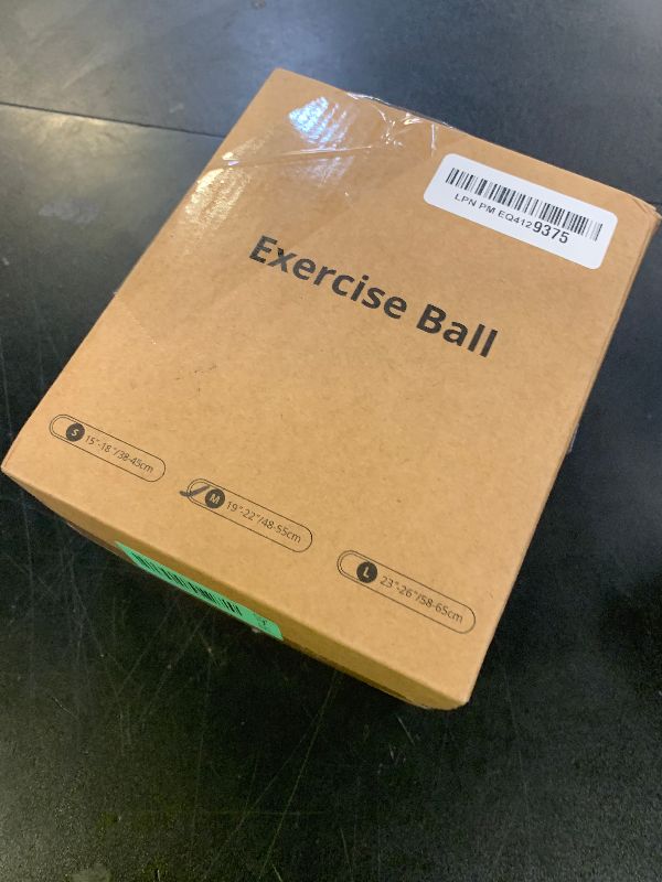 Photo 1 of GalSports Yoga Ball for Exercise & Physical Therapy, Anti-Burst Stability Ball, Slip Resistant, Home Gym Fitness, Balance Chair