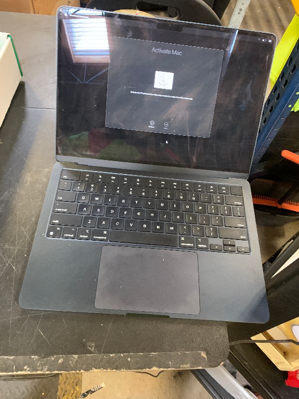 Photo 1 of Apple 2022 MacBook Air with Apple M2 Chip, 13-inch, 8GB RAM, 512GB SSD Storage, Midnight (Renewed Premium)