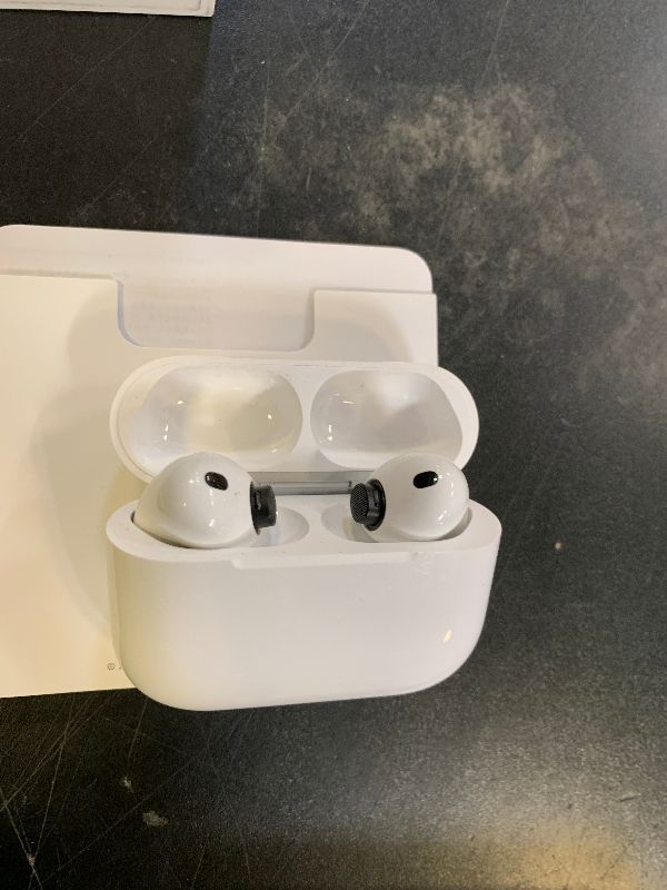 Photo 1 of Apple AirPods Pro 3 Wireless Earbuds, Active Noise Cancellation, Live Translation, Heart Rate Sensing, Hearing Aid Feature, Bluetooth Headphones, Spatial Audio, High-Fidelity Sound, USB-C Charging