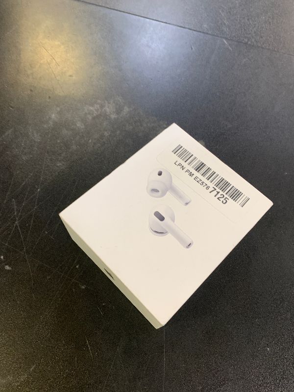 Photo 1 of Apple AirPods Pro 3 Wireless Earbuds, Active Noise Cancellation, Live Translation, Heart Rate Sensing, Hearing Aid Feature, Bluetooth Headphones, Spatial Audio, High-Fidelity Sound, USB-C Charging