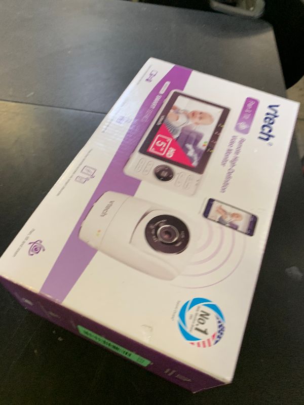 Photo 1 of VTech Upgraded Smart WiFi Baby Monitor, 1080p FHD Camera and 5" HD IPS Display, Free App with Motion Video, Sound/Motion Detection and Notifications, Fully Remote Pan-Tilt-Zoom: VM901