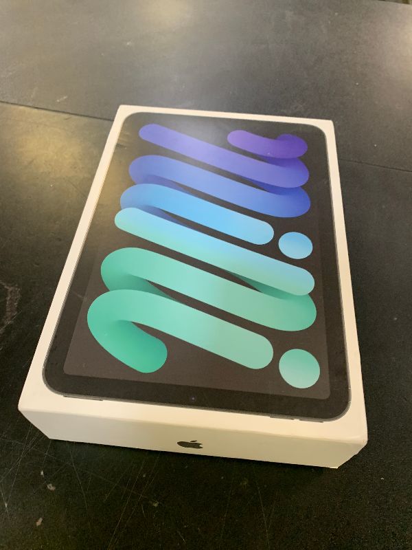 Photo 1 of Apple iPad mini (A17 Pro): Apple Intelligence, 8.3-inch Liquid Retina Display, 128GB, Wi-Fi 6E, 12MP Front/12MP Back Camera, Touch ID, All-Day Battery Life — Space Gray