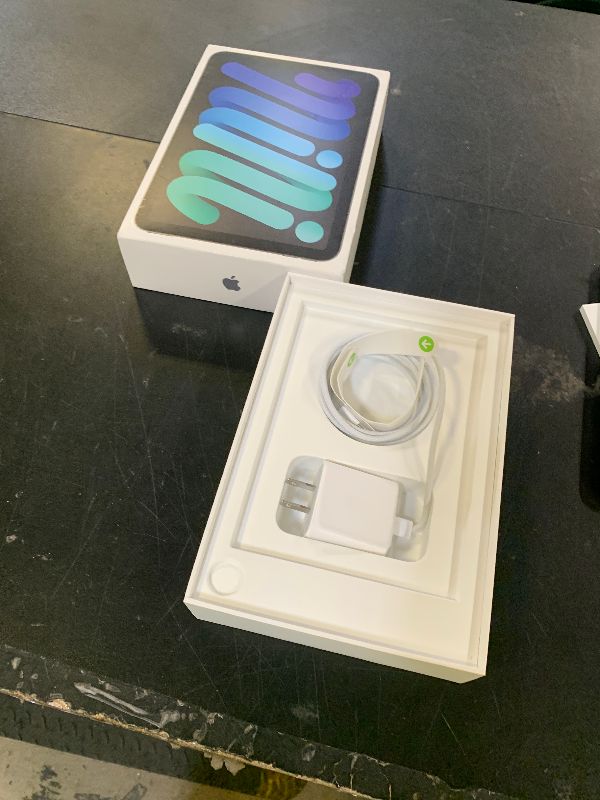 Photo 1 of Apple iPad mini (A17 Pro): Apple Intelligence, 8.3-inch Liquid Retina Display, 128GB, Wi-Fi 6E, 12MP Front/12MP Back Camera, Touch ID, All-Day Battery Life — Space Gray