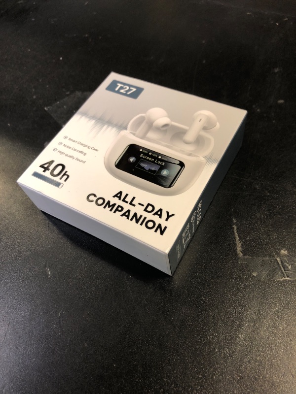Photo 1 of Wireless Earbuds, Ear Buds Active Noise Cancelling with Charging Case, 6.0 Bluetooth Earbuds with AI Clear Calls, 40H Playtime for Sports & Working, Stereo Sound Headphones for iPhone/Android/iPad