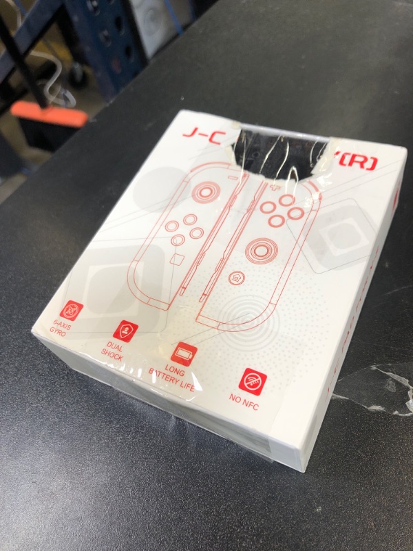 Photo 1 of Replacement for Switch Controller, Remote for Switch 2 OLED Lite,Wireless Controllers Swich 1 with Dual Vibration,Motion Control,Screenshot,6-Axis Gyro,Wake-Up,Anti-Slip grip,Joystick,Left Right Gamepad,No NFC