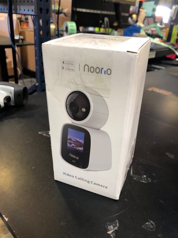 Photo 1 of Noorio Two Way Video Calling Camera, 2K One Click Call Pet Camera Indoor with Phone App, 2.4G WiFi Only 360° PTZ Dog Cam with Speaker, CL200