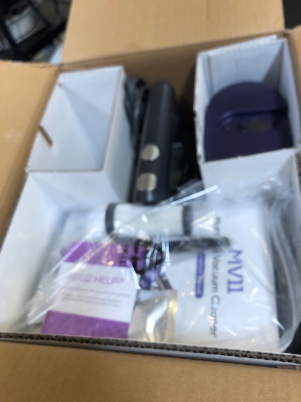Photo 1 of Mattress Vacuum Cleaner,Bed Vacuum Cleaner with UV-C Light,16Kpa,140°F Heat,Ultrasonic,Anion,Handheld Vacuums for Bed,Sofa,Couch,Crib(Corded, Purple)