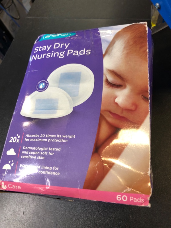 Photo 1 of Lansinoh Disposable Nursing Pads 60 Count Box