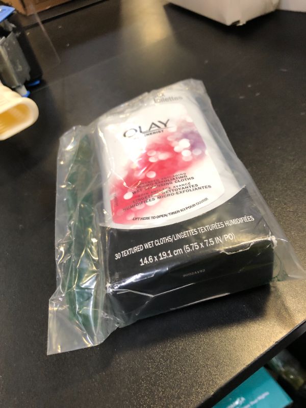 Photo 1 of Olay Makeup Remover Wipes, Regenerist Micro-Exfoliating Wet Cleansing Cloths, Facial Cleanser for Women - Exfoliates, Refreshes, Smooths Texture, Travel Approved, 30 ct - 3 Pack