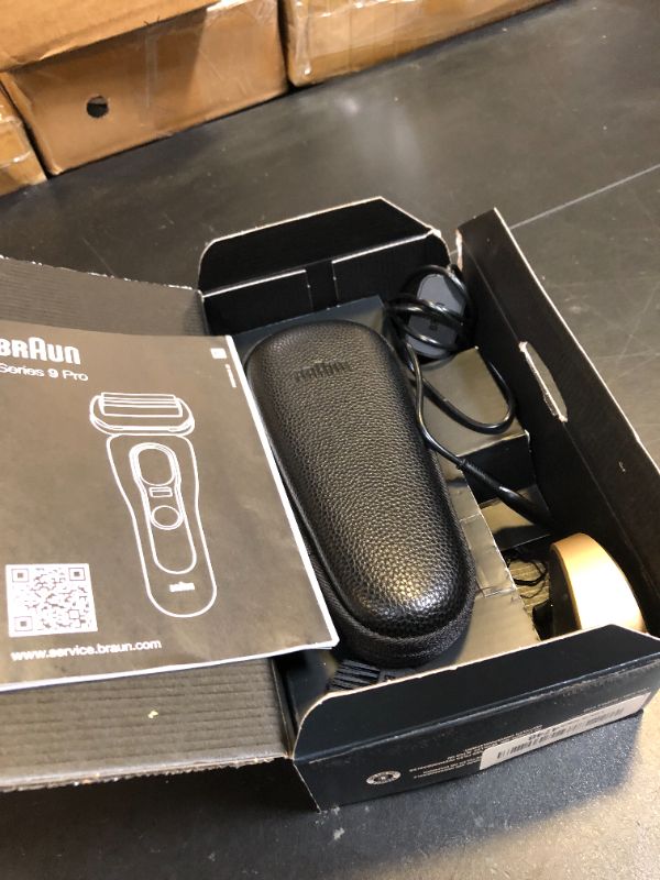 Photo 1 of Braun Series 9 Pro 9419s Electric Shaver for Men, Wet & Dry Shave, Shaving Kit with 4+1 Head with ProLift Trimmer