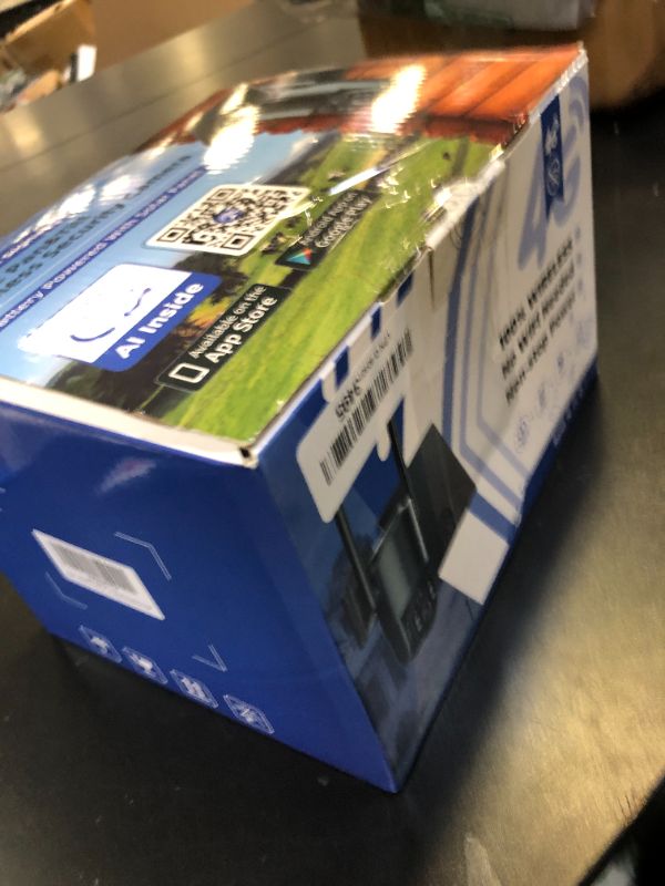 Photo 1 of 4G LTE Cellular Security Camera, 2.5K Solar Outdoor Cam Wireless Without WiFi Needed, 360° PTZ Live View Off Grid Camera, AI Motion Detection, Color Night Vision, Local/Cloud Storage