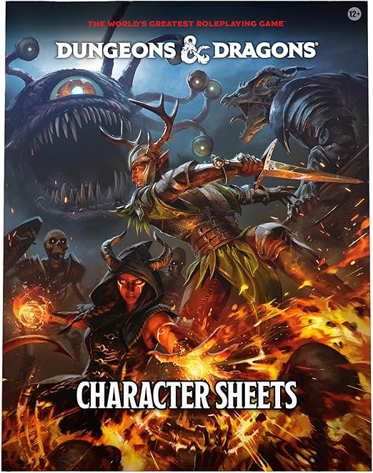 Photo 1 of Dungeons & Dragons 2024 Character Sheets Player Accessories OUTDATED PKG
