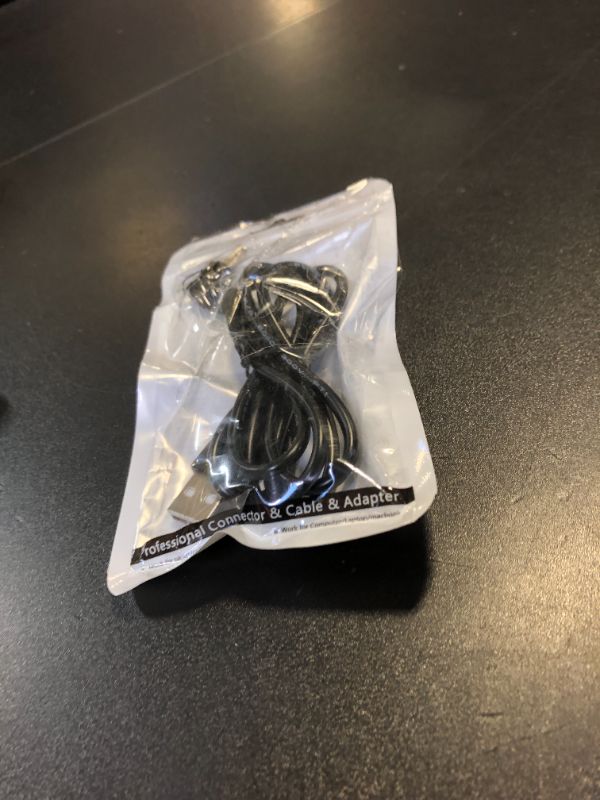 Photo 1 of chenyang CY USB 2.0 Male to 3.5mm 1.35mm DC Power Plug Barrel 5v Right Angled 90 Degree Cable 100cm