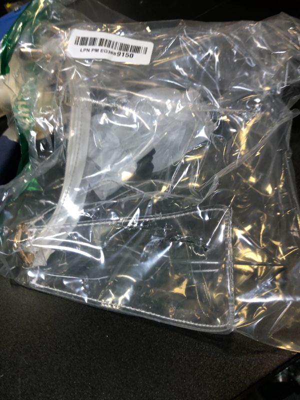 Photo 1 of Ginogento Clear Bag for Stadium Events,Clear Bag Purse for women Crossbody Transparent for Concerts,Festivals,Sport Events