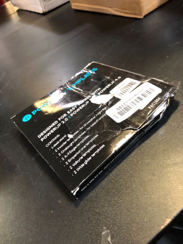 Photo 1 of 12 Paper Airplane Templates for POWERUP 2.0 & 4.0. Color Paper Airplanes Templates and Display Stand for Plane. POWERUP 2.0 or 4.0 is not included