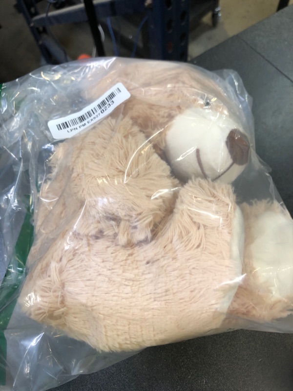 Photo 1 of Hgplvxj Teddy Bear Stuffed Animals, 13 Inches Teddy Bear Plush Toy Birthday Christmas Valentine’s Day Gift for Kids Girlfriend (Light Brown)