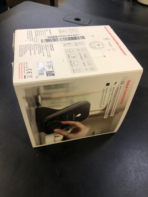 Photo 1 of SwitchBot Hub 3 (3rd Gen), Smart Home Hub with 2.4" IPS Screen & Knob Control, WiFi Thermometer Hygrometer, IR Remote Hub (Matter/Bluetooth 200m), Alexa/Google/Apple Home Compatible
