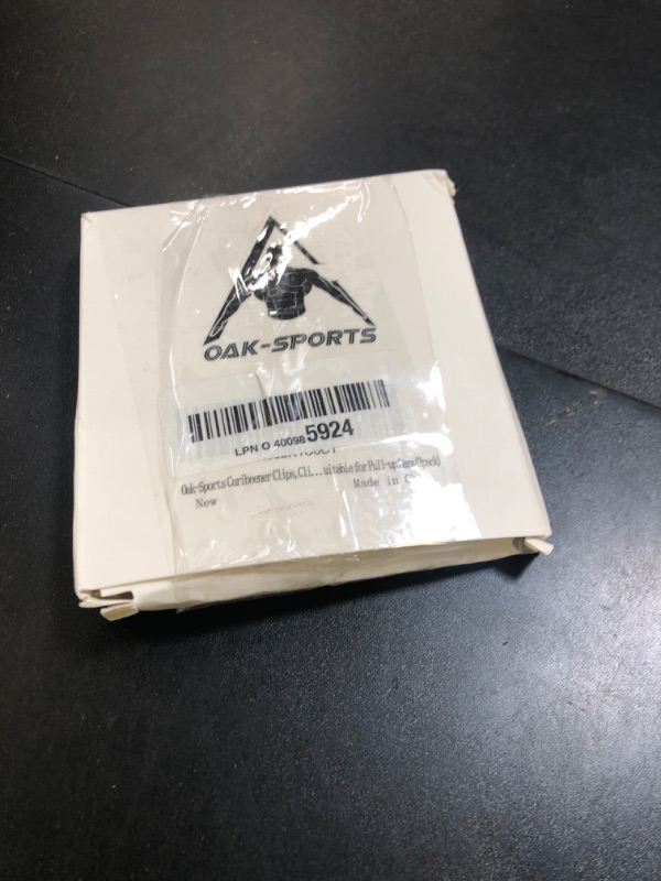 Photo 1 of Oak-Sports Caribeener Clips,Climbing Carabiner(25kn=5600lbs),Heavy Duty Carabiner Clip,Multipurpose for Rigging, Ropes, Hammocks, Not Suitable for Pull-up Bars(2pack)