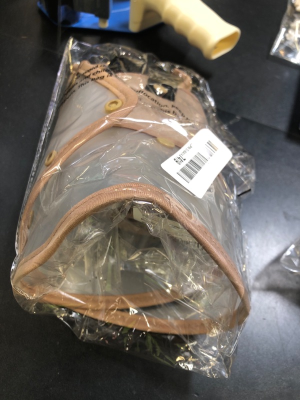 Photo 1 of Fuz Bigaza Soft Dog Cone Collar for Large Medium Small Dogs - Adjustable Post-Surgery Pet Recovery Collar, Tan Small