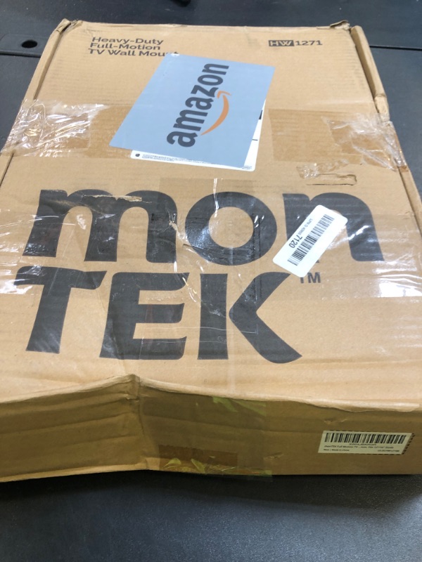 Photo 1 of monTEK Heavy Duty TV Wall Mount for 37-90 inch TV up to 165lbs, 4X Load Tested, Full Motion with Dual Articulating Arms, Tool-Free Tilt, Swivel & Extend, VESA 200x100 to 600x400, Fits 12“/16" Studs