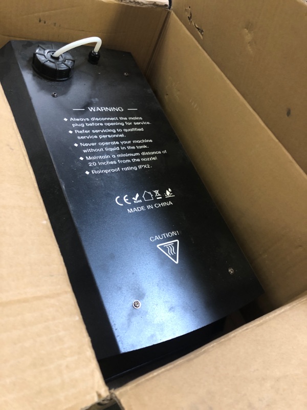 Photo 1 of Machine 1500W with DMX, Wireless Remote, and Timer – Professional Outdoor Waterproof Fog Machine for Stage DJs, Halloween, Parties, Concerts, and Events