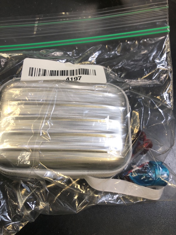 Photo 1 of SUNLP 3 Pieces Medium Guitar Slides (Include 2 Colors Stainless Steel, 1 Pieces Glass), 6 Pieces Guitar Picks and 4 Pieces Plastic Thumb & Finger Picks in Zipper box