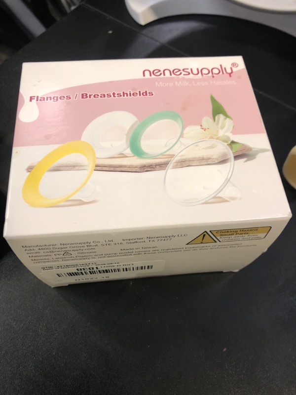 Photo 1 of Nenesupply 19mm Oval Flanges Compatible with Medela Breast Pump Parts Replace 19mm Medela Flange Accessories. Work with Pump in Style Parts Symphony Parts Swing Maxi Harmony and Personalfit Flex