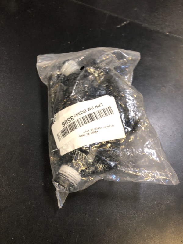 Photo 1 of 10 Pcs Head Pipe Riser 1/2 Inch MPT Double Male Pipes Thread Head Pipe Riser for Garden Lawn Irrigation System (1/2 male to 1/2 male straight coupling)