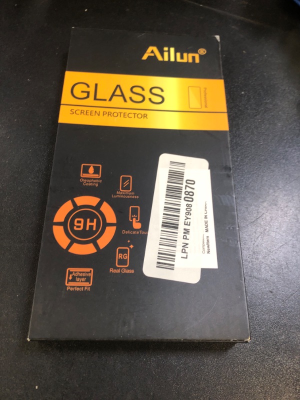Photo 1 of Ailun 3 Pack Screen Protector for iPhone Air [6.5 inch] with Installation Frame, Tempered Glass, Sensor Protection, Dynamic Island Compatible, Case Friendly[Not for iPhone 17/17 Pro/17 Pro Max]