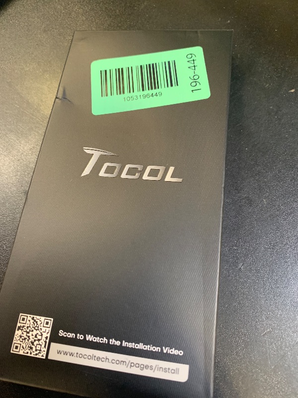 Photo 1 of TOCOL for iPhone 17 Pro Max Case, Compatible with Magsafe, Full Camera Protection, Built-in Magnetic Ring, Translucent Matte Phone Case for iPhone 17 ProMax 6.9 inch (Black)