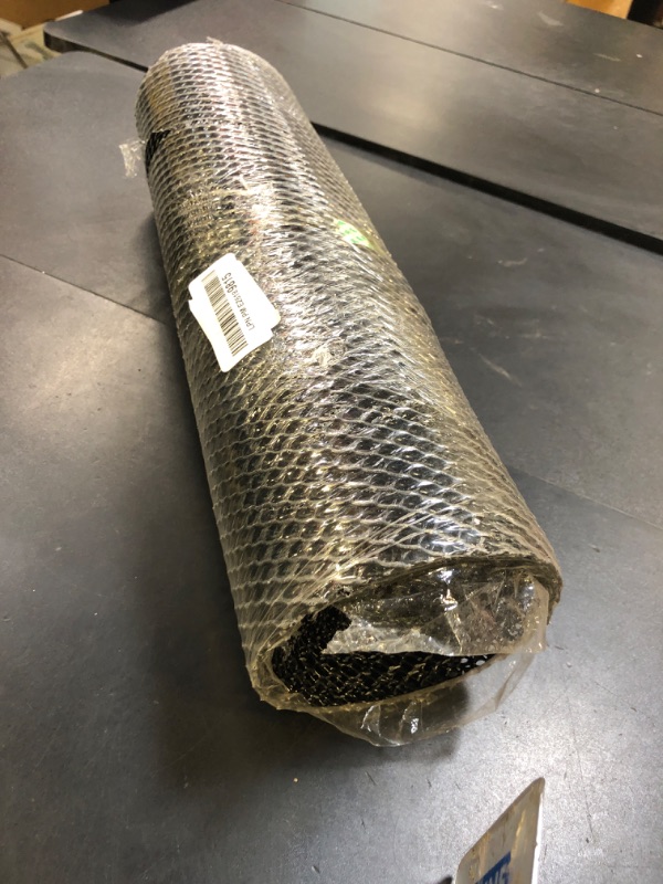 Photo 1 of 15.7 in x 19.7 FT Plastic Chicken Wire Fencing,Comes with 30 Twist Ties, Black Chicken Wire mesh,Poultry Netting,Poultry Fence,Chicken Wire for Crafts,Plastic Garden Fencing,Floral Chicken Wire