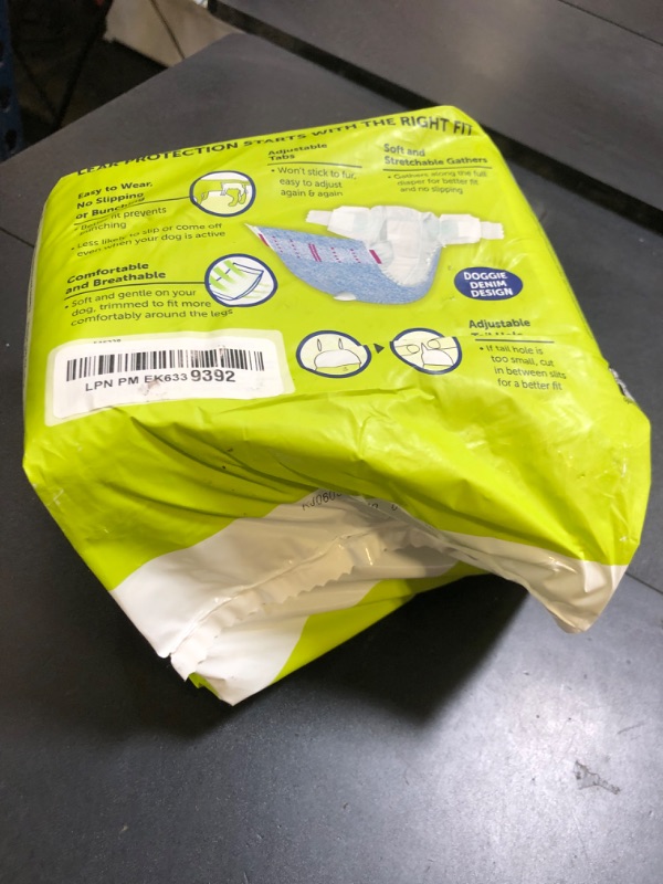 Photo 1 of New! Hartz® Comfitables® Disposable Dog Diapers, Size Large 12 Count, Comfortable & Secure Fit, Easy to Put On, Super Absorbent Male and Female Diaper